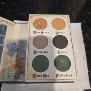 Storybook Cosmetics Green & Gold Six-Pan Eyeshadow Palette USED ONCE